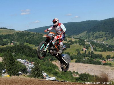 Montée impossible de La Bresse : roue