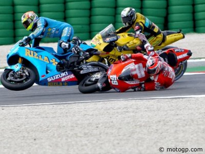 MotoGP de Saint-Marin : choc Hayden/Capirossi