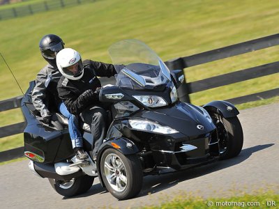 Essai Can-Am Spyder RT-S : conduite 