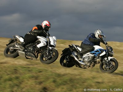 Gladius/ER-6n : comparo twin fun et facile
