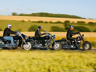 Harley/Suz/Kawa : match gros V-twins