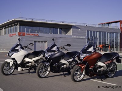 Honda 700 Integra : 3 couleurs