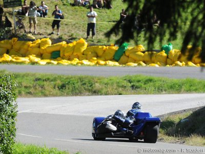 Course de côte à Marlhes : père et fille