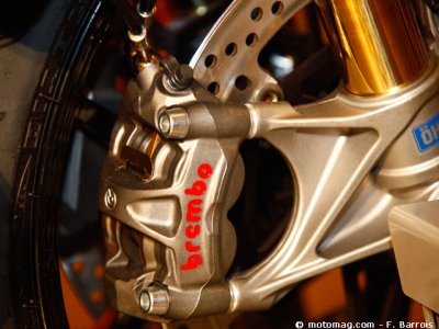 Ducati Monster 1200 : freinage