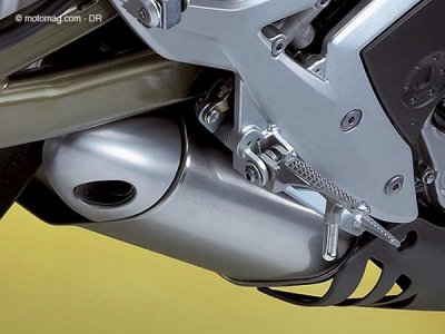 Kawa 650 ER-6n : pot discret