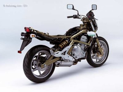 Kawa 650 ER-6n : un cadre acier