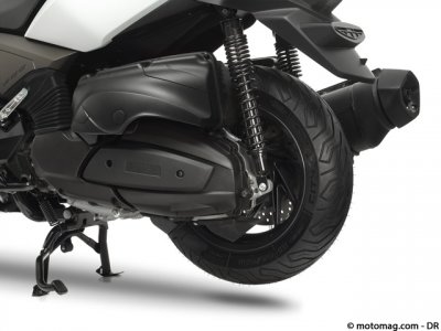 Yamaha 400 X-Max : mauvais amortisseur