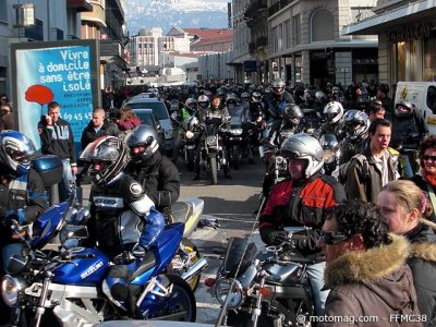 Manif FFMC : Grenoble (38)