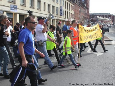 Manifestation à Amiens : marche finale