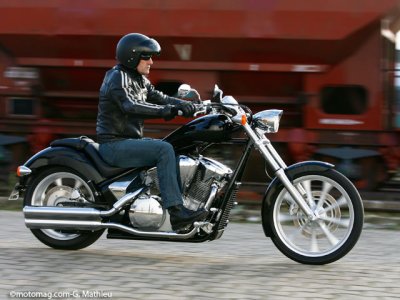 Honda VT 1300 CX : ligne originale