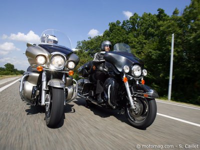 Essai HD Electra Glide Ultra Classic : comparo