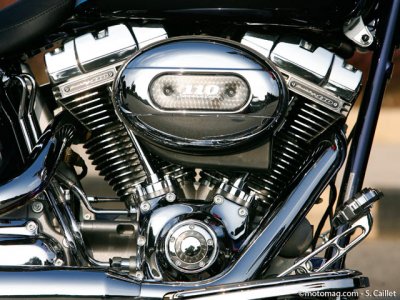 Harley 1800 CVO : aigle hurlant… qui tousse !