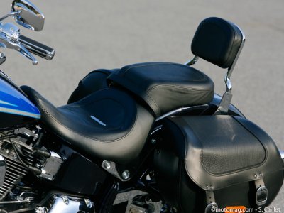 HD Softail Conv. CVO : comme dans un fauteuil