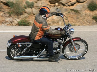 Essai Harley XL 1200 « 72 » : ça va frotter !