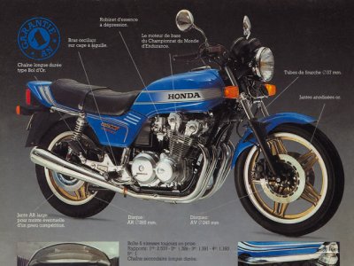 Honda 750 Four (1969) : CB 900 F, la remplaçante