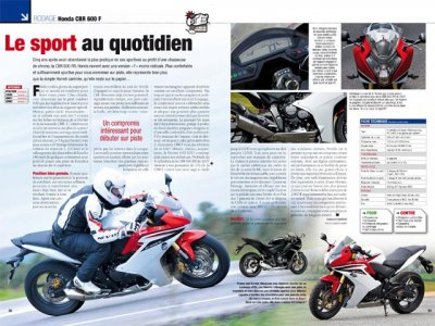 Moto Mag n°277 (mai 2011) : essai Honda CBR 600 F