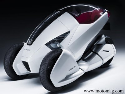 Honda 3R-C : une autre idée du monoplace électrique.