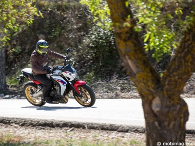 Essai Honda CB 650 F : facile et agile