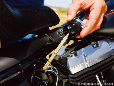 Harley Davidson Cross Bones : pratique