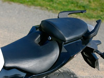 Essai Hyosung GT 650 R : passager