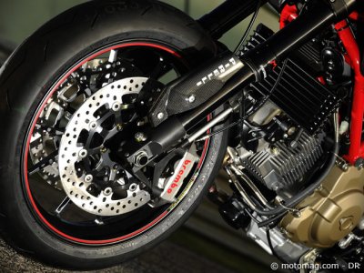 Essai Ducati Hypermotard Evo SP : freinage