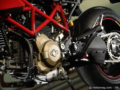 Essai Ducati Hypermotard Evo SP : moteur