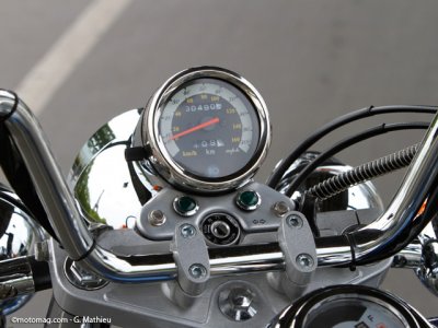 Jinlun 125 Highlander : vie à bord spartiate