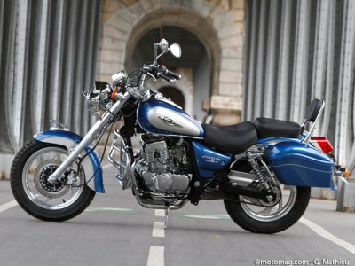 Jinlun 125 Highlander : un look valorisant et soigné