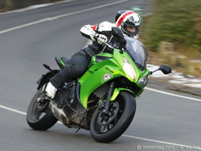 Essai Kawasaki ER-6f : plus rigoureuse et confortable
