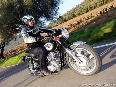 Essai Kawasaki W 800 : pour la balade