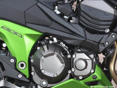 Kawasaki Z 800 : le moteur gagne 6 chevaux