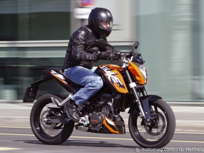 Essai KTM 125 Duke : partie-cycle diabolique