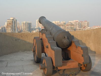 Macao : le fort Guia domine la ville