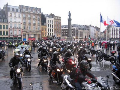 Manif moto à Lille : c’est parti pour Paris !