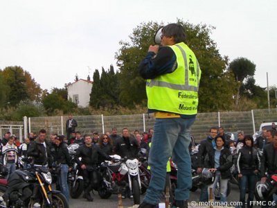 Manif moto Antibes/Nice (06) : consignes