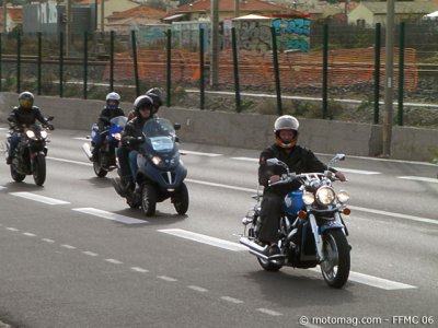 Manif moto Antibes/Nice (06) : diversité illustrée (ter)