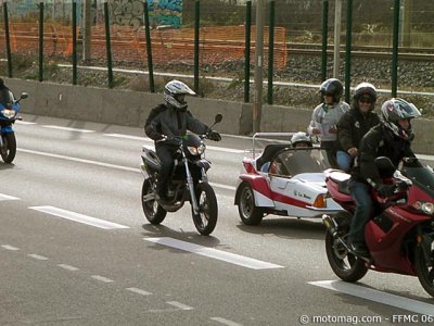 Manif moto Antibes/Nice (06) : diversité illustrée (bis)