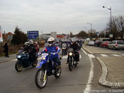Manif du 13 mars : 1300 motos à Saint-Quentin (02)