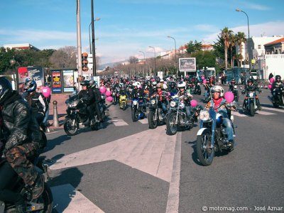 Toutes en Moto Marseille 2013 : balade