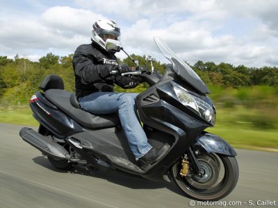 Essai Sym Maxsym 400i : protection perfectible