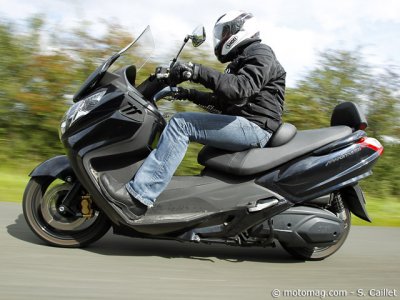 Essai Sym Maxsym 400i : comportement satisfaisant
