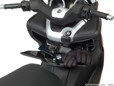 Yamaha X-Max/MBK Skycruiser : vie à bords
