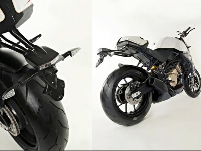 Morini Rebello 1200 Giubileo : capot coulissant