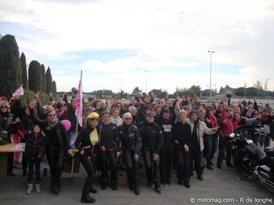 Toutes en Moto Montpellier 2013 : privées de défilé