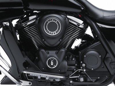Kawasaki VN 1700 Voyager Custom : un beau V-twin