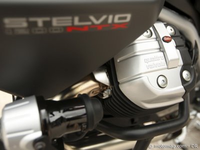 Essai Moto Guzzi Stelvio NTX : moteur