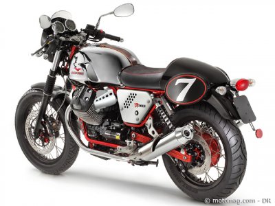 Essai Moto Guzzi V7 Classic 2012 : suspensions
