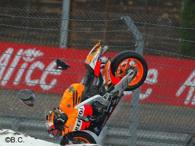 Motogp : bad trip pour Pedrosa
