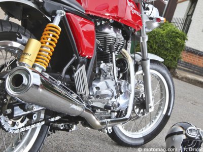 Royal Enfield Continental GT : point noir