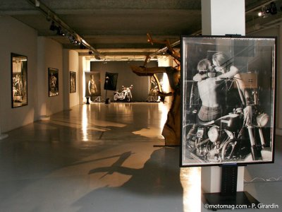 Expo Philippe Vermès : amour biker